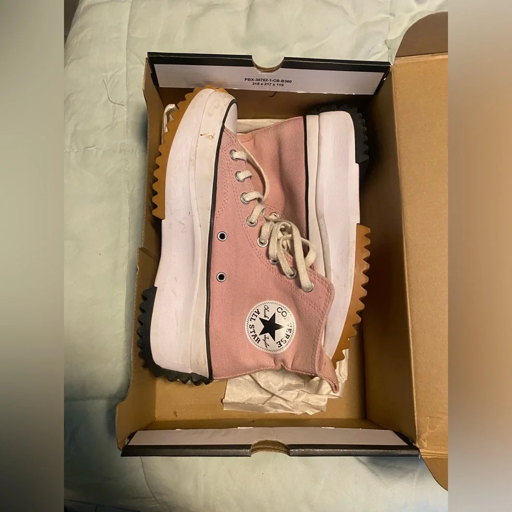 Converse Run Star Hike Platform – Lotus Pink (Men’s 7/Women’s 8.5) - Picture 8 of 9